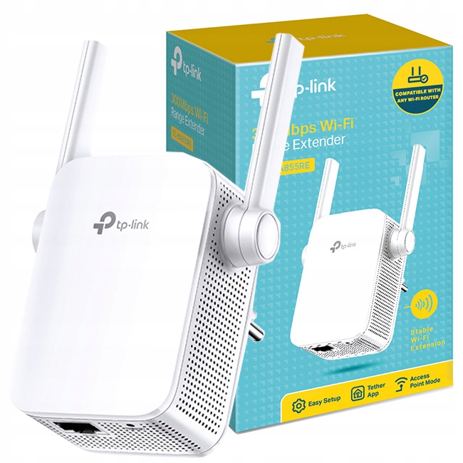 Zosilňovač Wi-Fi signálu TP-Link TL-WA855RE